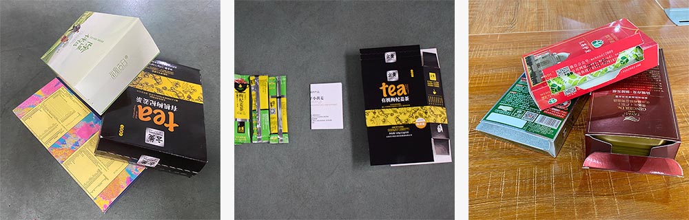 LY200自動裝盒機(jī)包裝產(chǎn)品紙盒示例